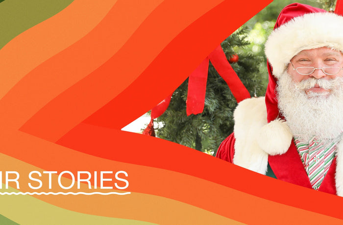 the secret behind santa’s white beard? K18