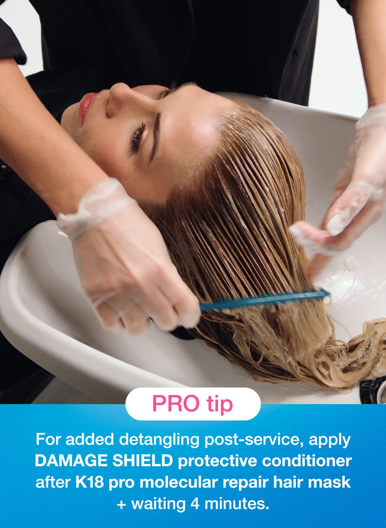 image-of-model-pro-tip-for-added-detangling-post-service-apply-damage-shield-protective-conditioner-after-k18-pro-molecular-repair-hair-mask-waiting-4-minutes
