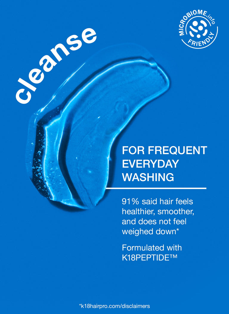 cleanse-for-frequent-everyday-washing-91-said-hair-feels-healthier-smoother-and-does-not-feel-weighed-down-formulated-with-k18peptide
