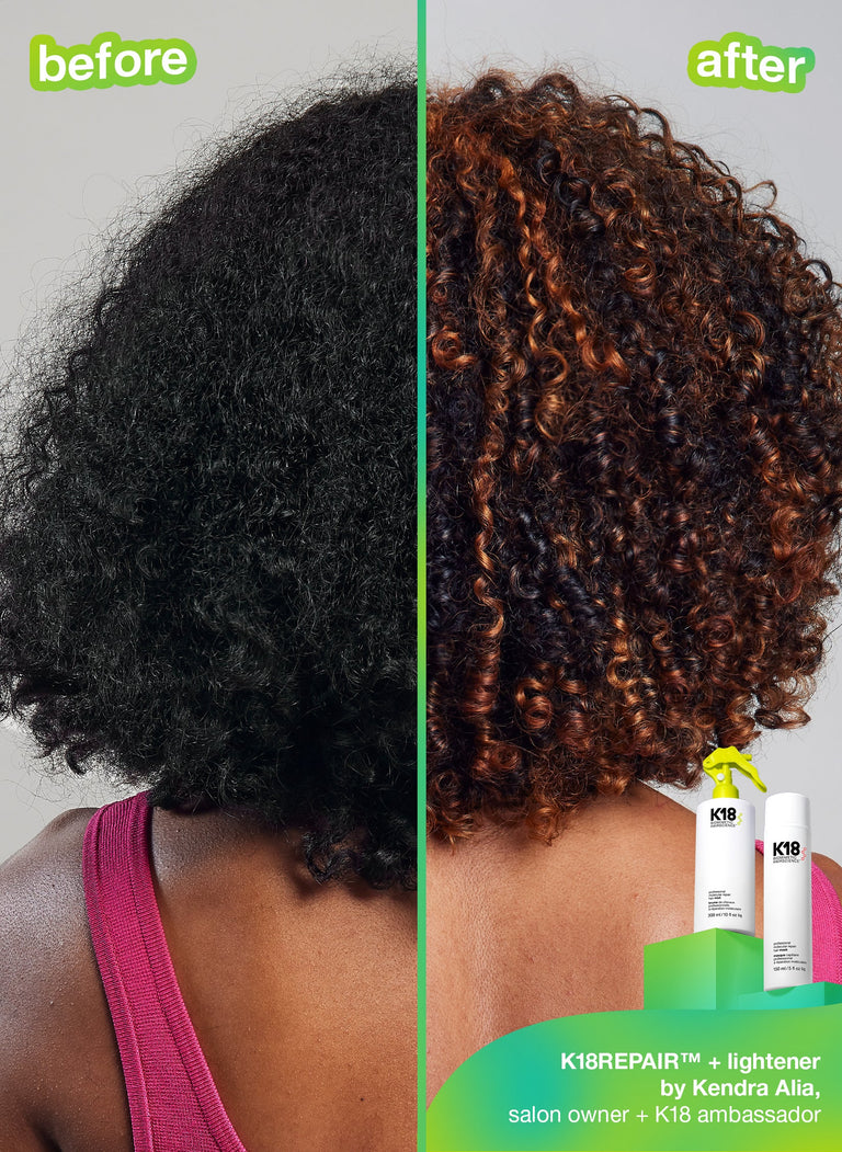 before-and-after-using-k18-professional-leave-in-hair-mask-and-professional-hair-mist