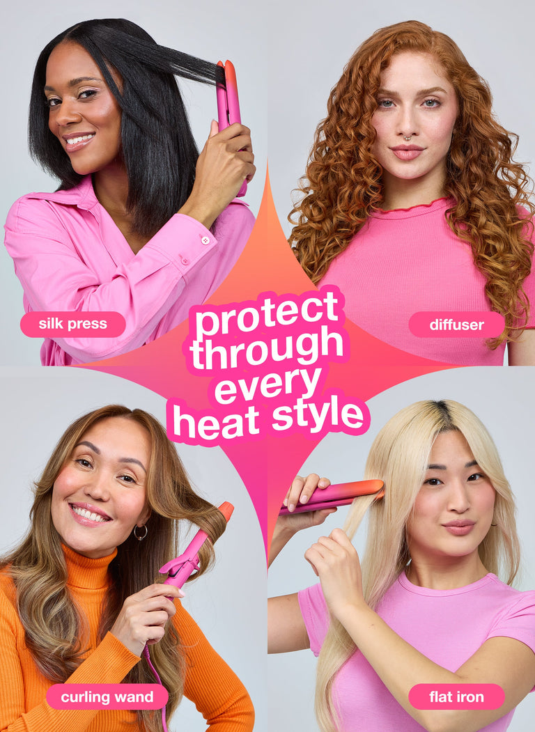 four-women-using-a-hair-styling-tool-with-text-indicating-different-heat-styling-tools